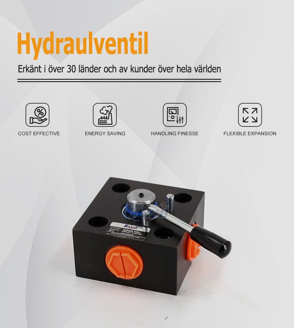 HSJLZF-120 Series Monoblock Directional Control Valve 1 Spool Manual Type