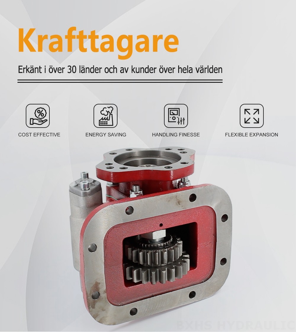 HSMA-08PTOF 8 bultar Kraftuttag