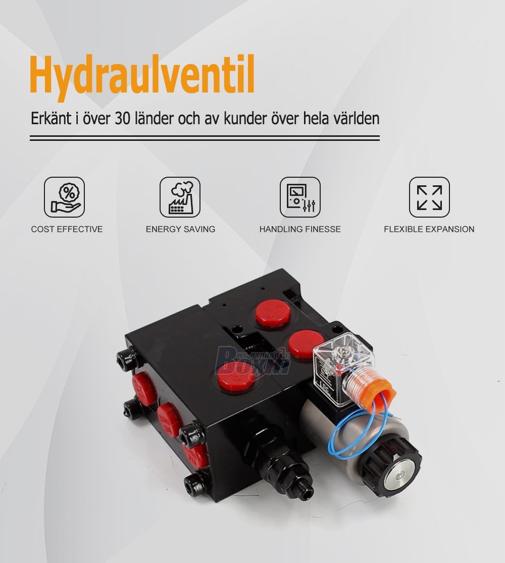 Electric Control HSV06-AQF 2 Spool Solenoid Diverter Valve