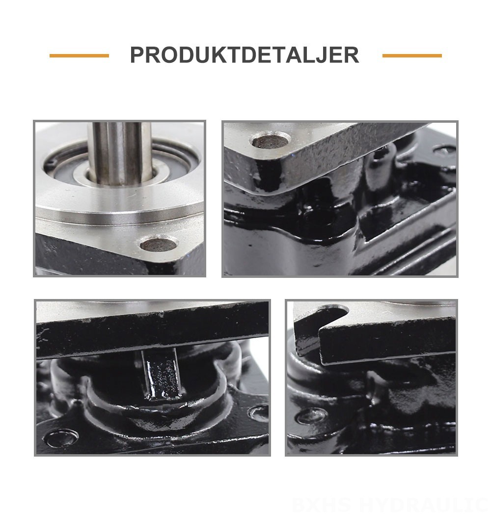 JHP2063 63 cm³/varv Hydraulisk kugghjulspump