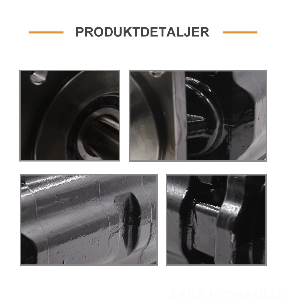JHP2080-2080-1016 80 cm³/varv Hydraulisk kugghjulspump