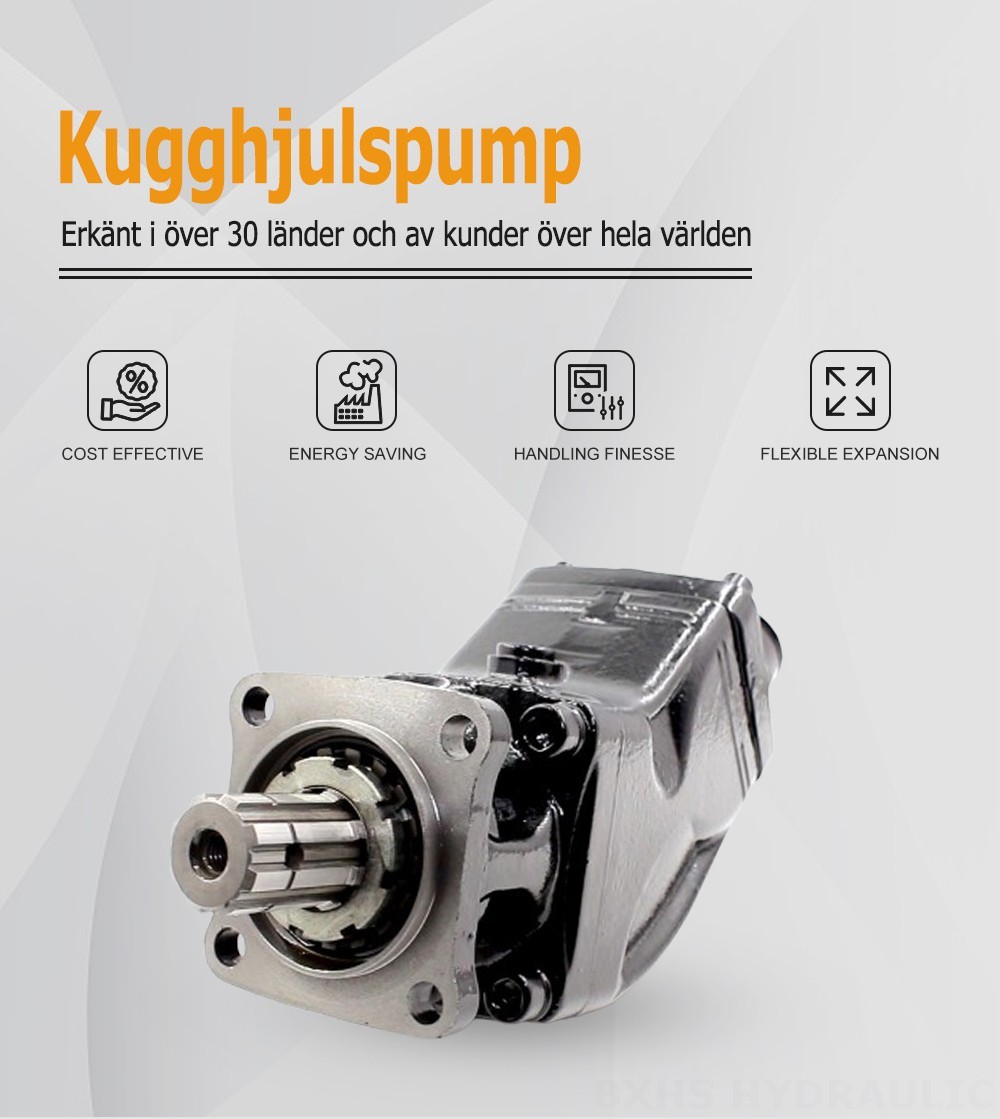 LB-63 63 cm³/varv Hydraulisk kolvpump