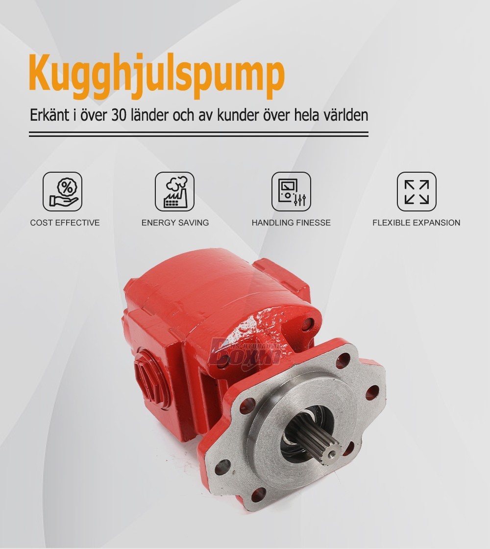High Performance P21A646JEAL20-25-H 64.6 cc/rev Hydraulic Gear Pump Supply