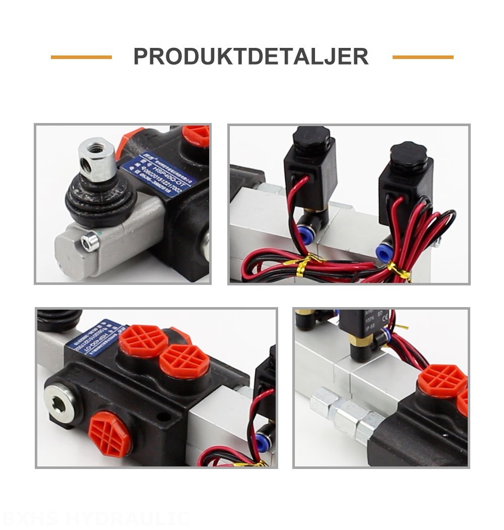 P40 Elektropneumatisk 1 spole Monoblockstyrvventil