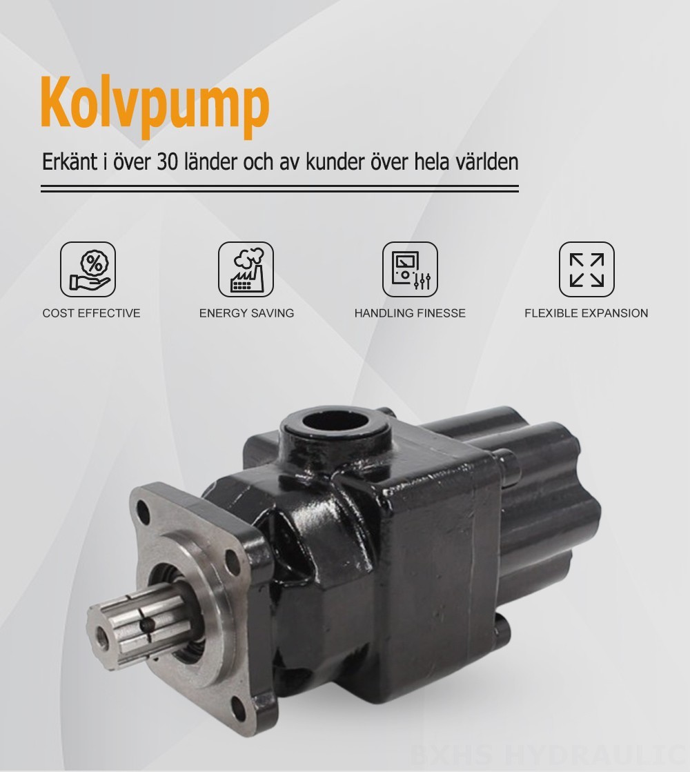 P7-63 63 cm³/varv Hydraulisk kolvpump