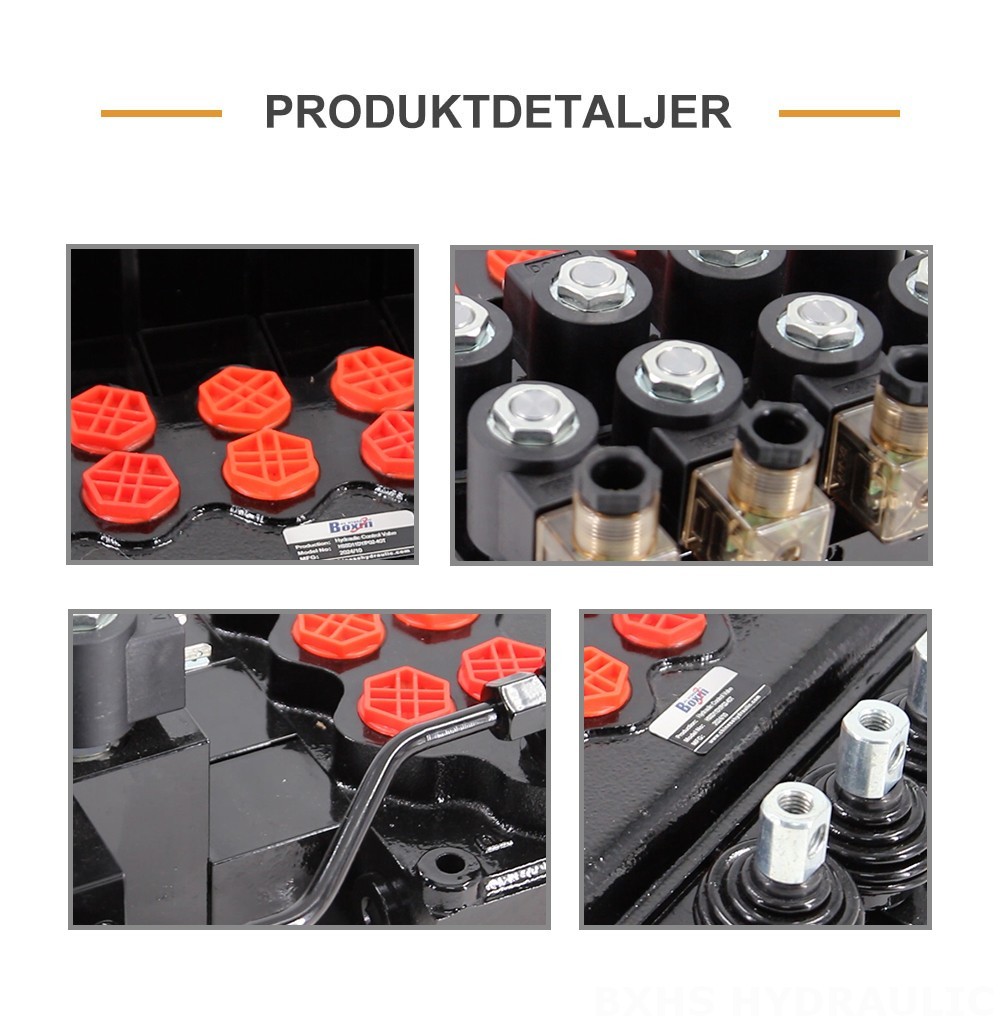 SD11-PG2 Elektrohydraulisk 4 spolar Monoblockriktningsventil