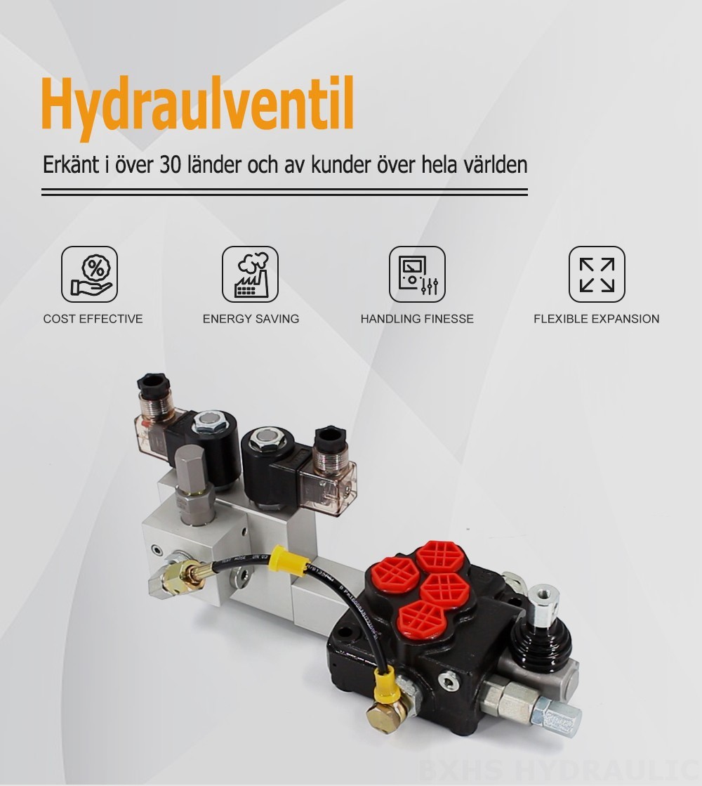 SD5 Elektrohydraulisk 1 spole Monoblockriktningsventil