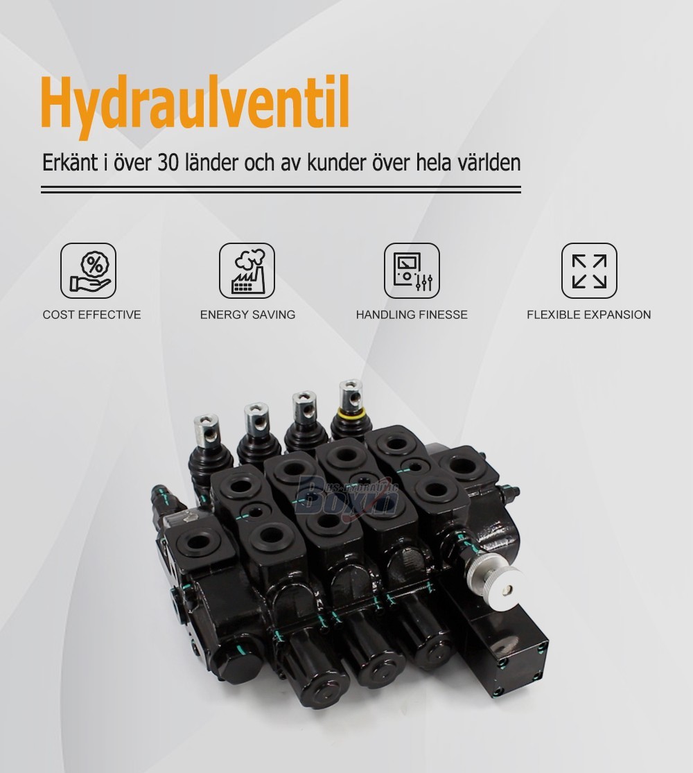 Sectional Directional Control Valve SD8-OTAMW 4 Spool Manual Operation