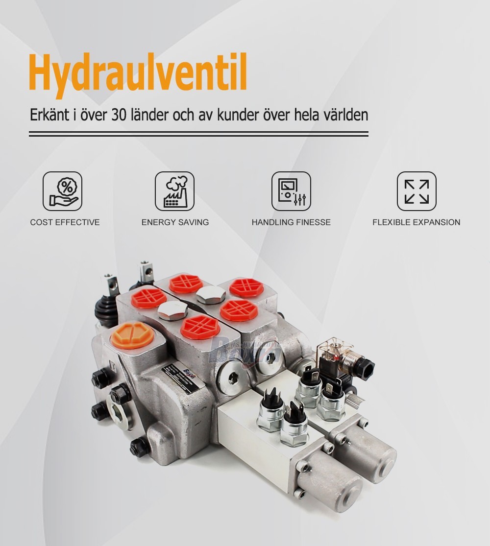 OEM and ODM Services for SDS180-PG2-2OTDD Manual 2 Spool Sectional Valve