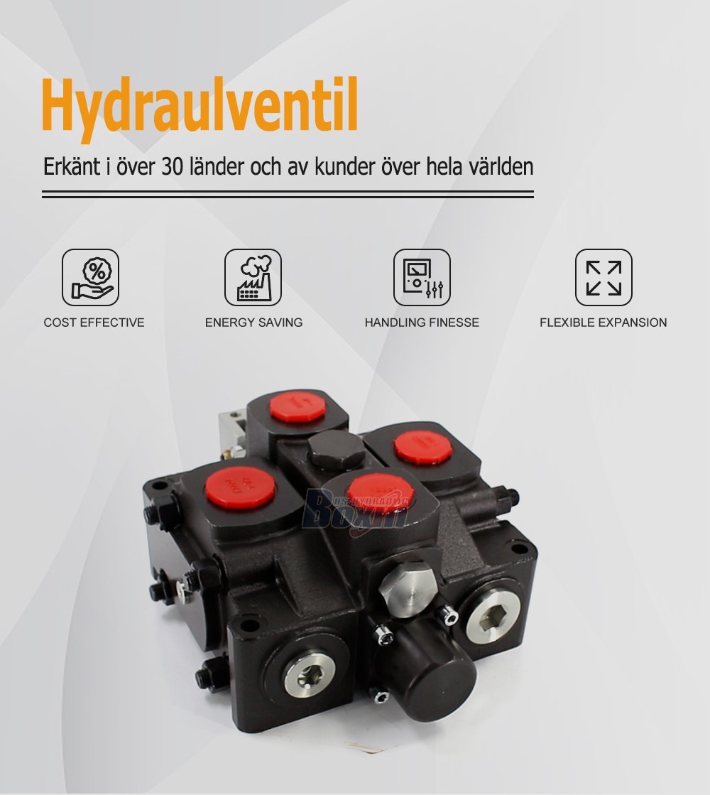 SDS380-OW Manual 1 Spool Sectional Directional Valve for Hydraulic Systems