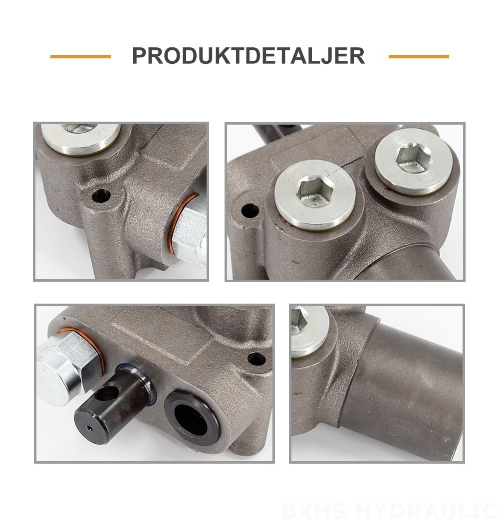 VMS140 Pneumatisk 1-spols Monoblock Riktningsventil Pneumatisk 1 spole Monoblockriktningsventil