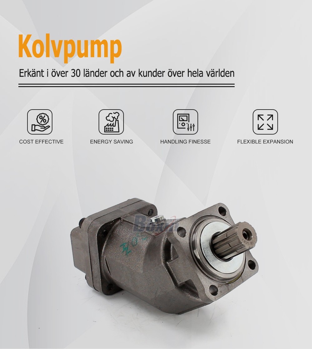 High Pressure XPI-80L 80cc Hydraulic Axial Piston Pump
