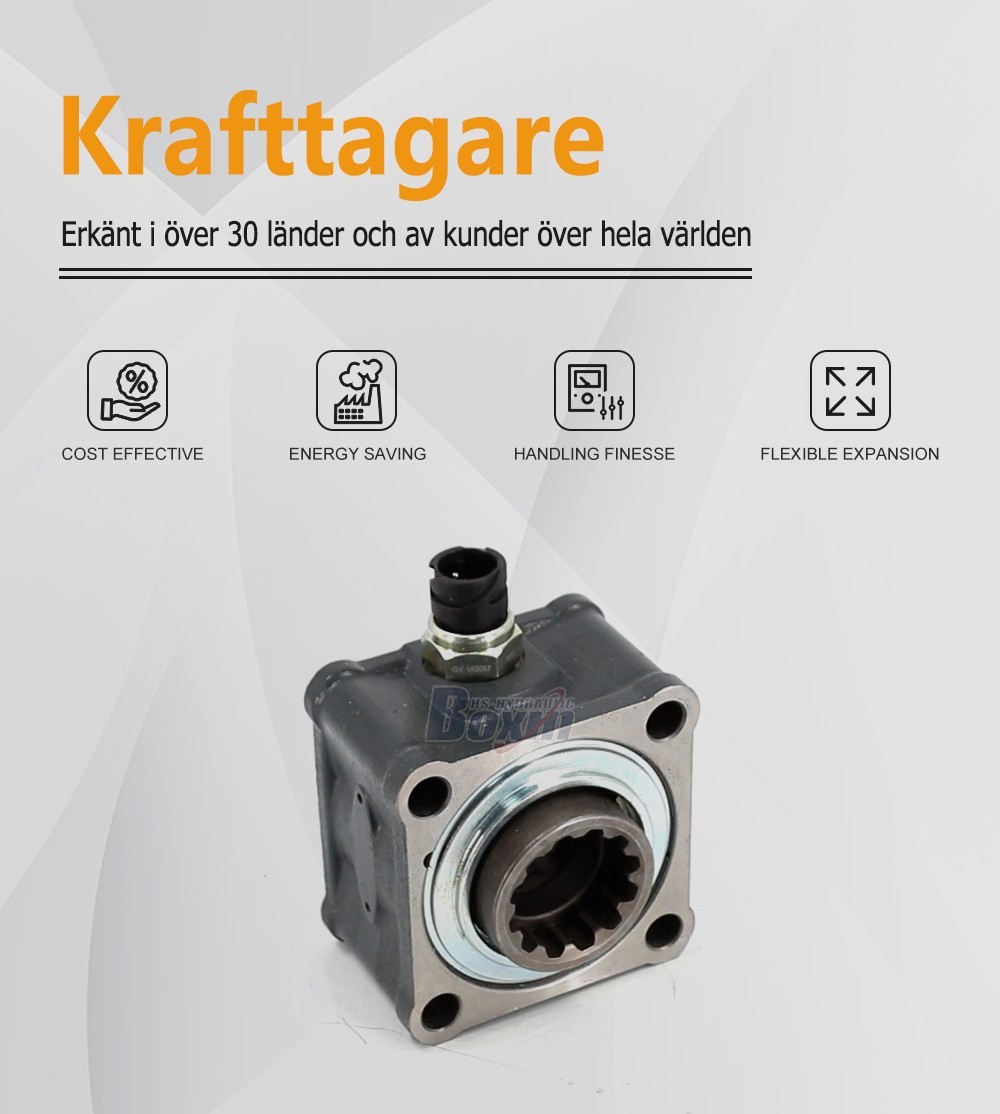 Heavy Duty ZF50C-K Power Take Off Unit 479.7 Nm