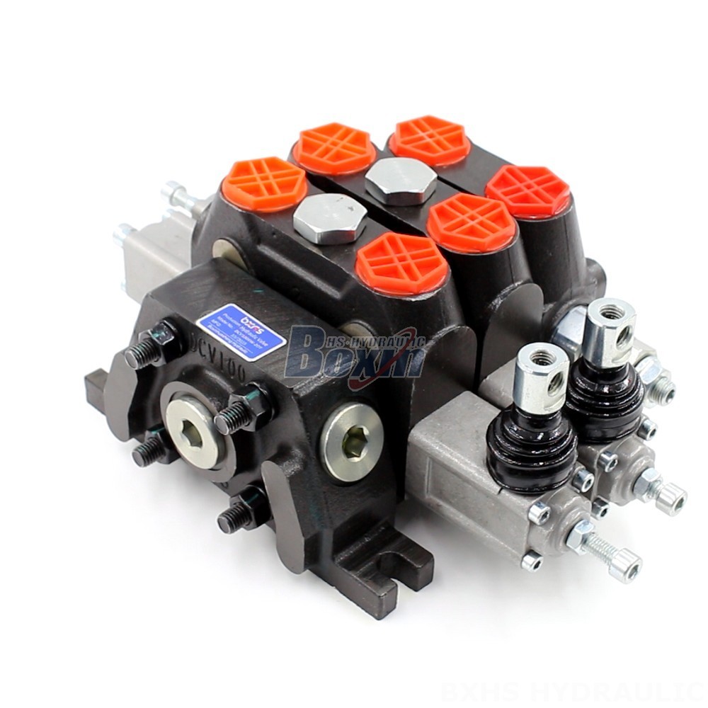 Dual-Spool Hydraulic Valve | DCV100 Model | Factory Direct & Customizable main image