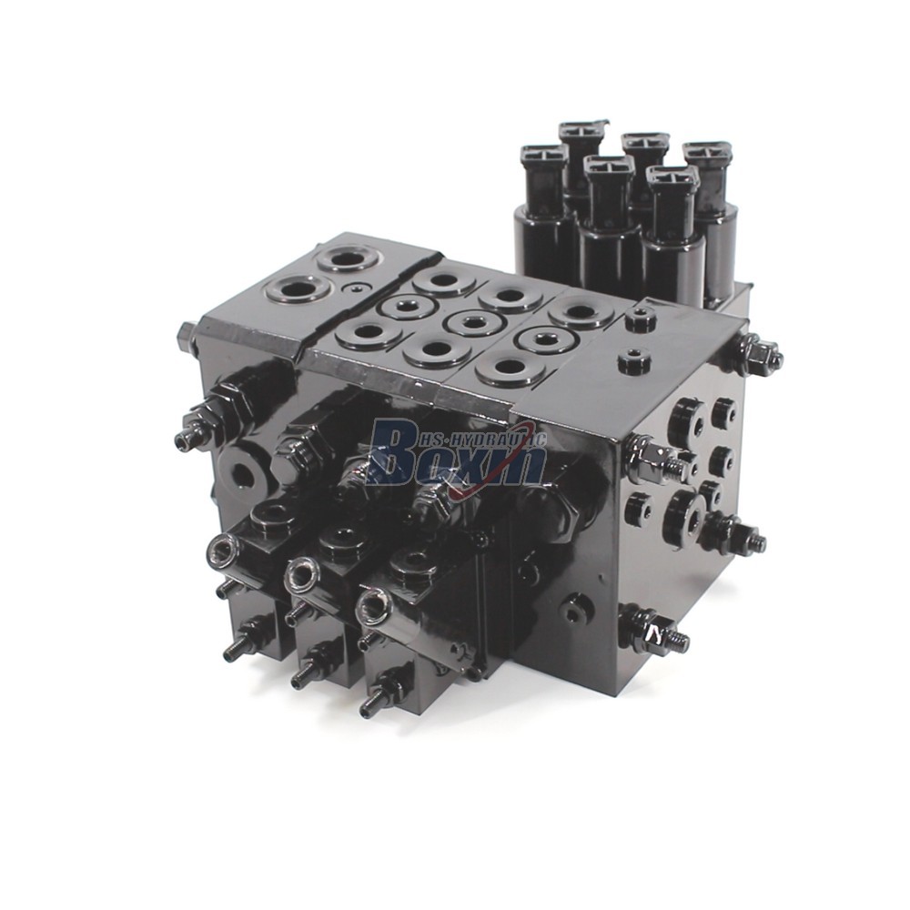 DCV55 Electro-hydraulic 3 Spool Sectional Directional Valve for Mobile Equipment main image