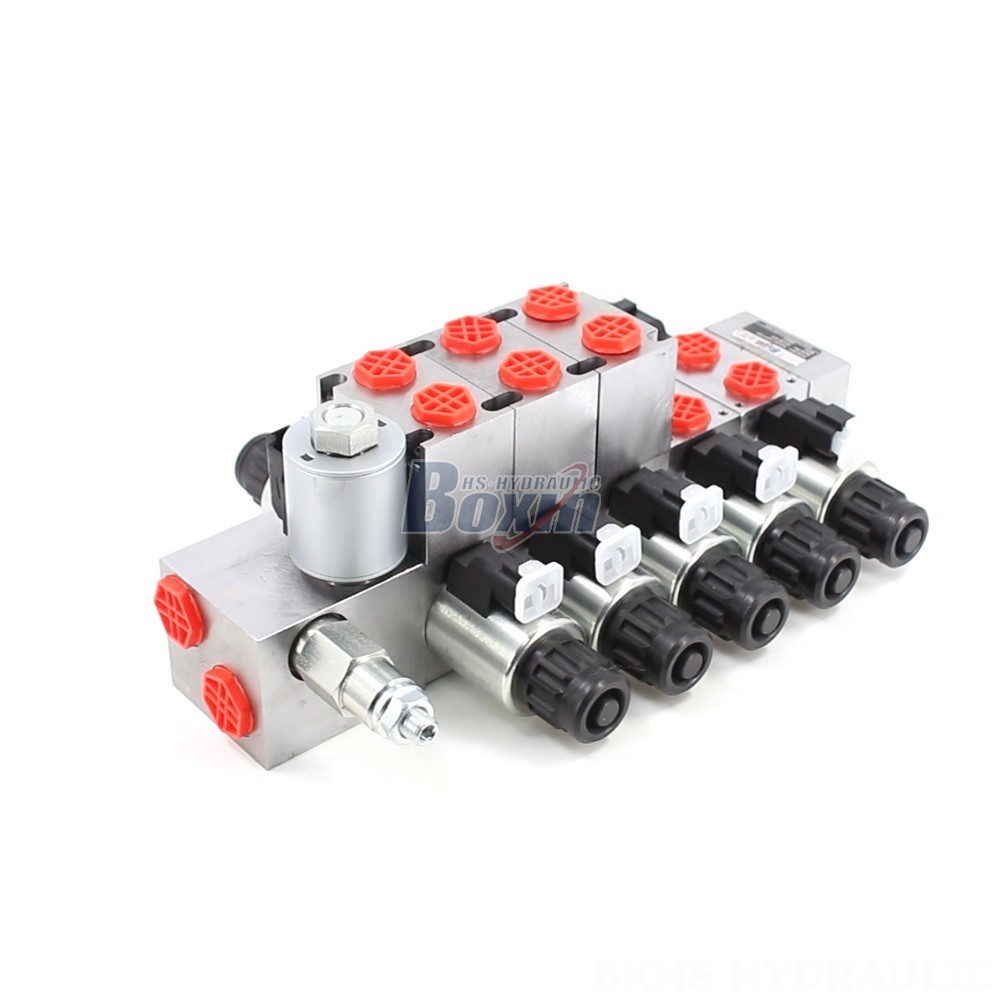 DCV56: High-Quality 5-Spool Directional Control Valve - Factory Supply main image
