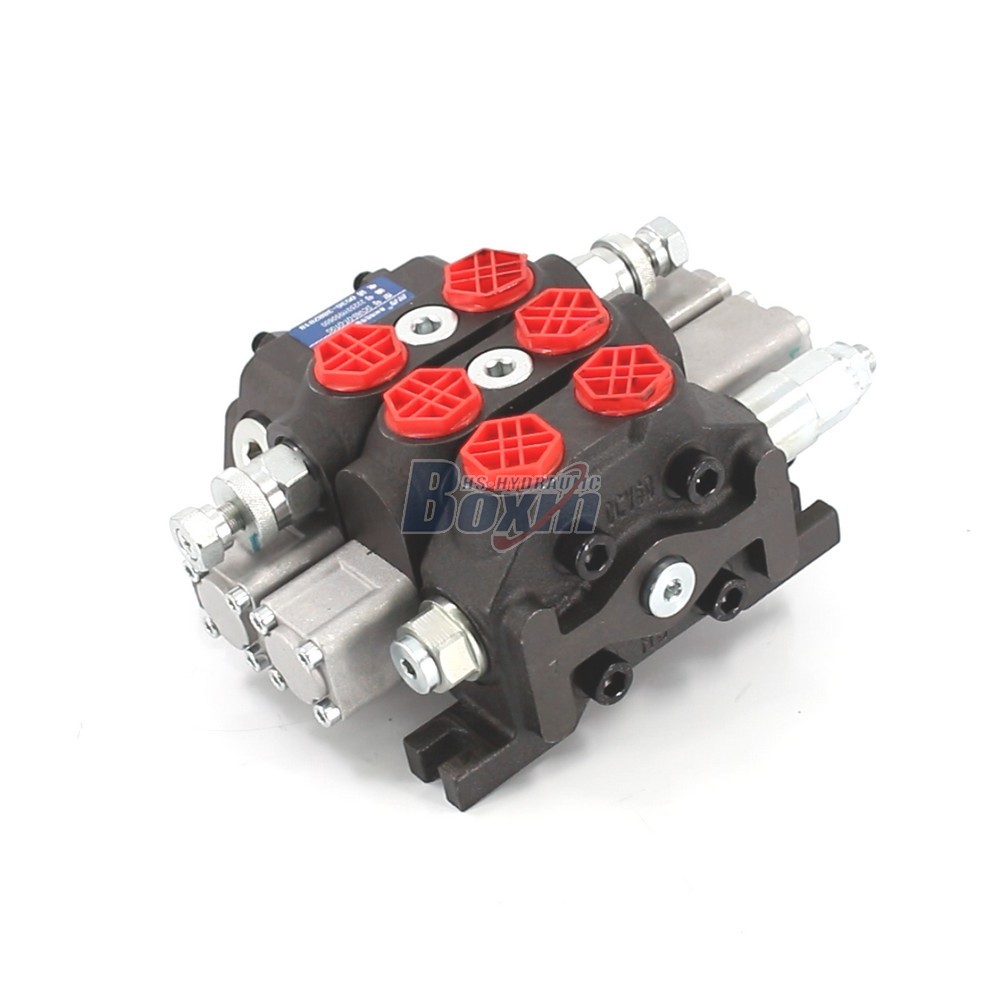 Manufacturer Supply DCV60-FZJ Manual 2 Spool Sectional Directional Valve main image