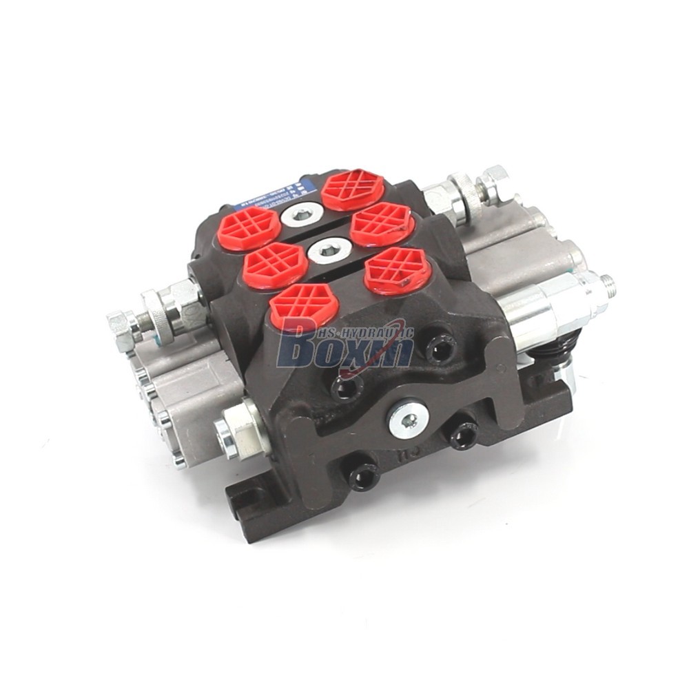 High Pressure DCV60-FZJ Sectional Directional Valve 2 Spool Manual Control main image