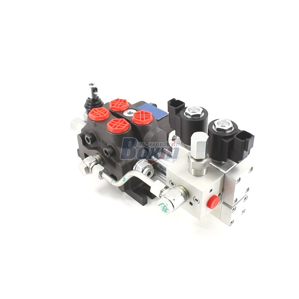 Large Scale Production of DCV60 Electro-hydraulic Sectional Valves main image