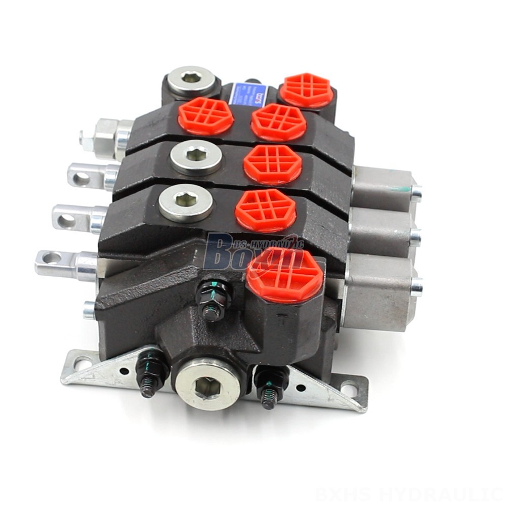 Hydraulic Valve Solutions: Manual 3 Spool Monoblock Directional Valves cover photo