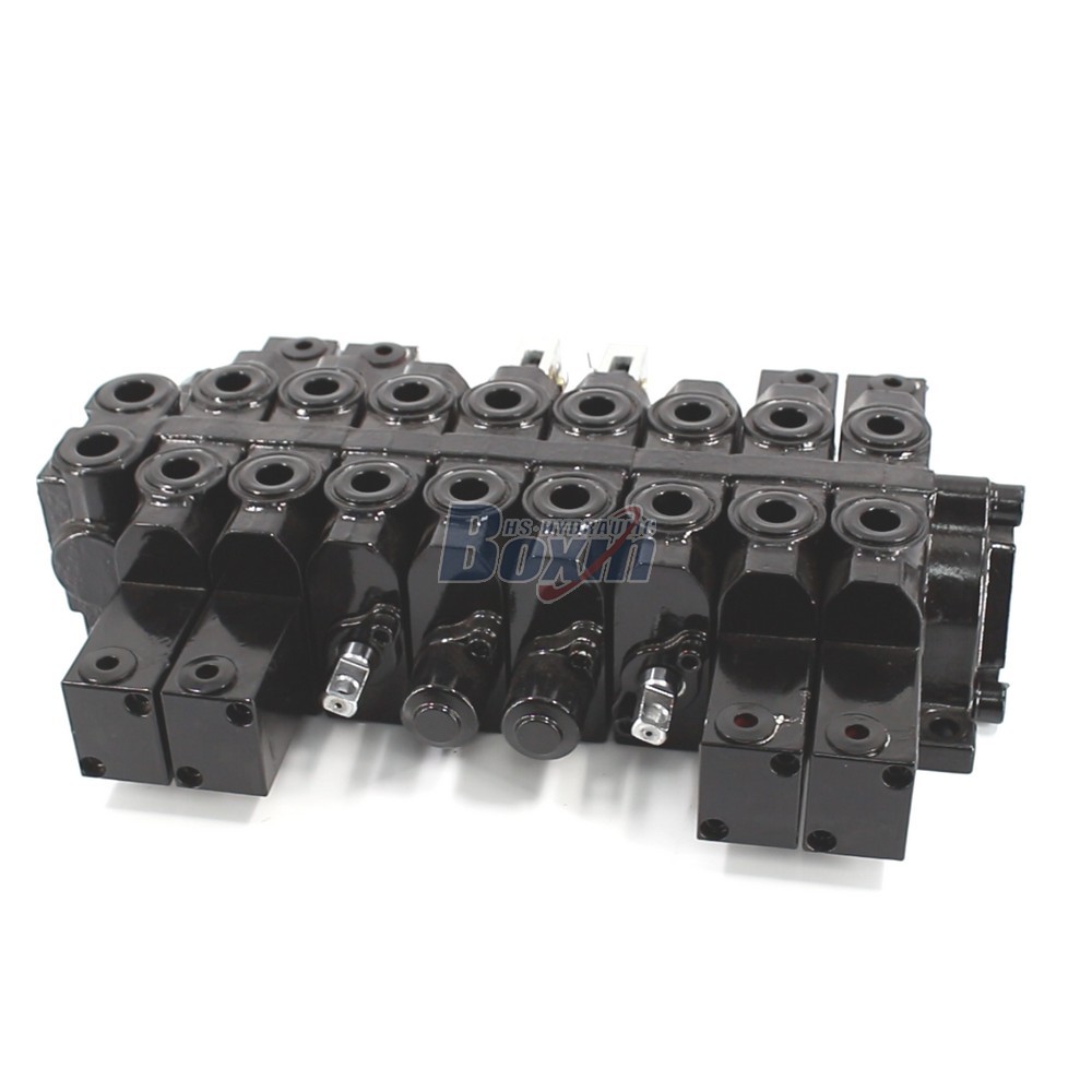 HSW50 Series 8 Spool Monoblock Control Valve for Hydraulic Systems main image