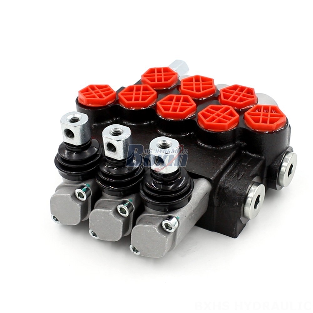 P40-G12-OT 3-Spool Hydraulic Directional Valve | Factory Direct & Customizable main image