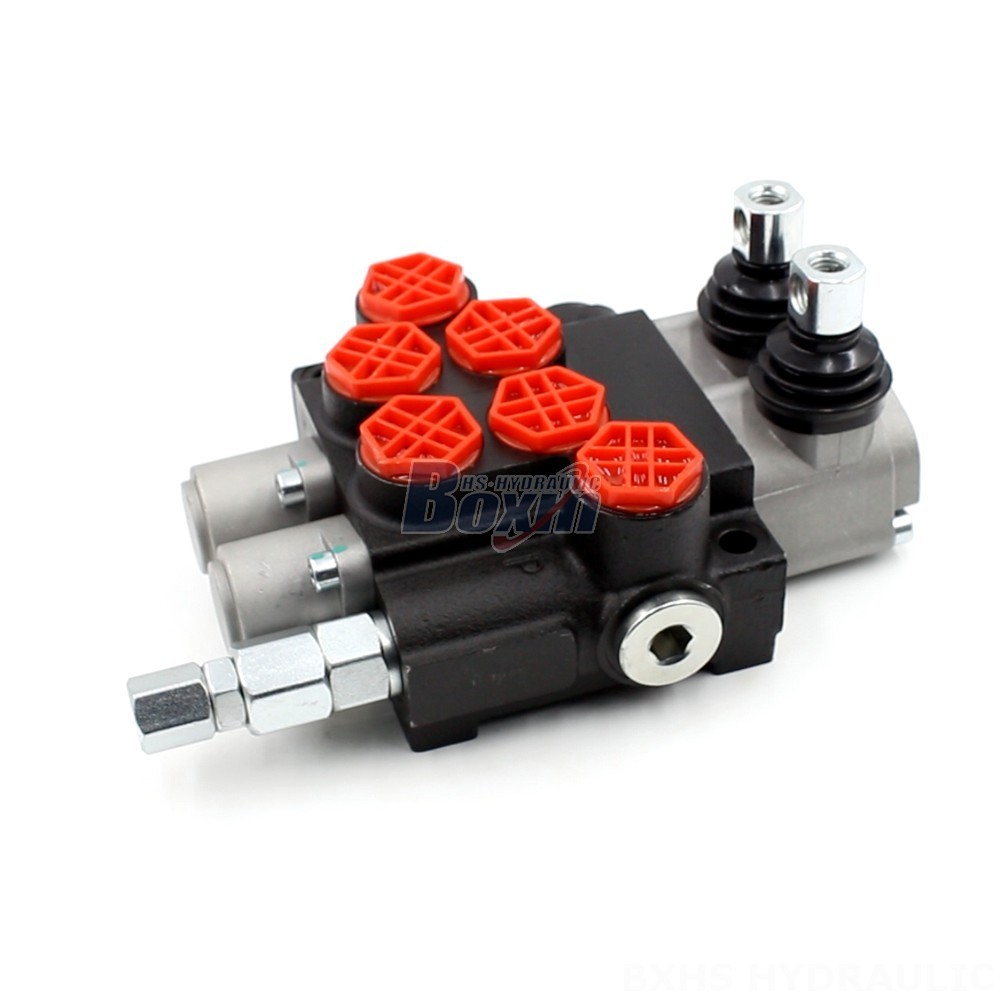 Innovative Hydraulic Valve: P40-G12 Manual 2 Spool Monoblock main image
