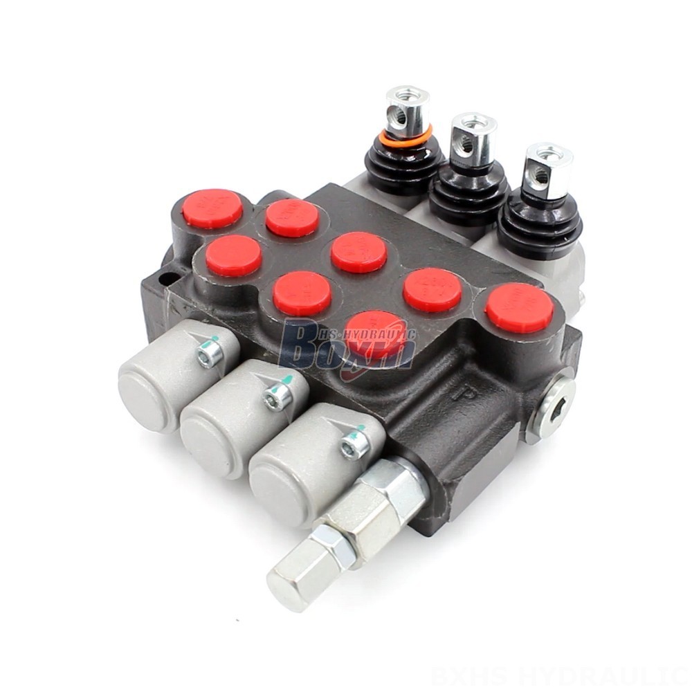 P40-U78-U34-2OT-YW Manual 3 Spool Monoblock Directional Valve Manufacturer cover photo