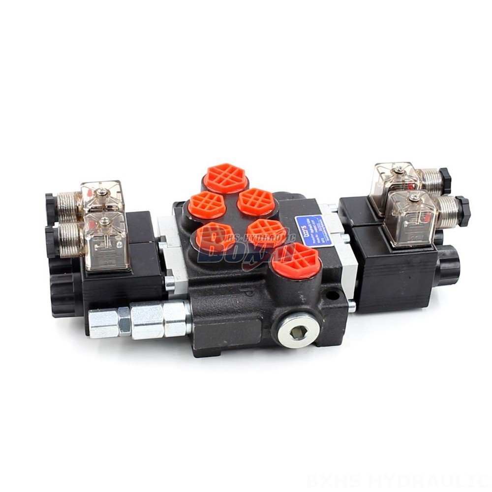 OEM P40 Solenoid 2 Spool Monoblock Directional Valves main image