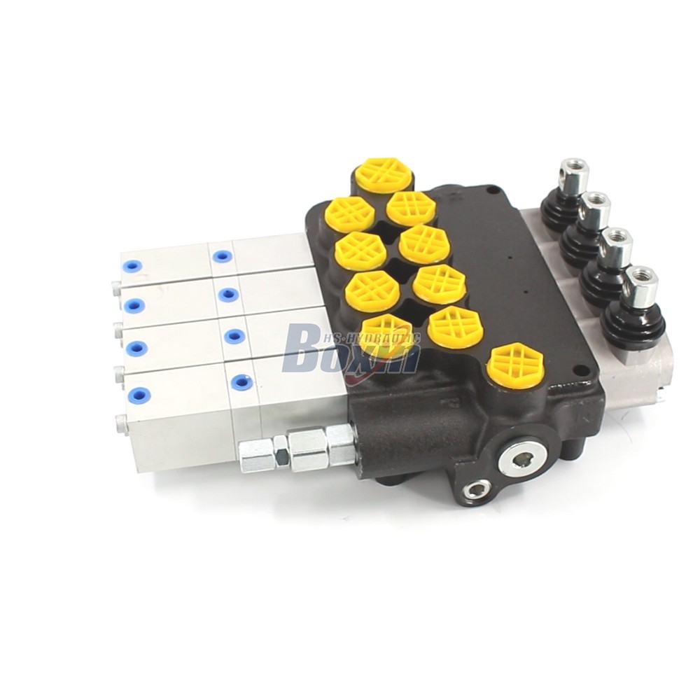 Factory Price P80Q-G-4OT 4 Spool Pneumatic Hydraulic Valve main image