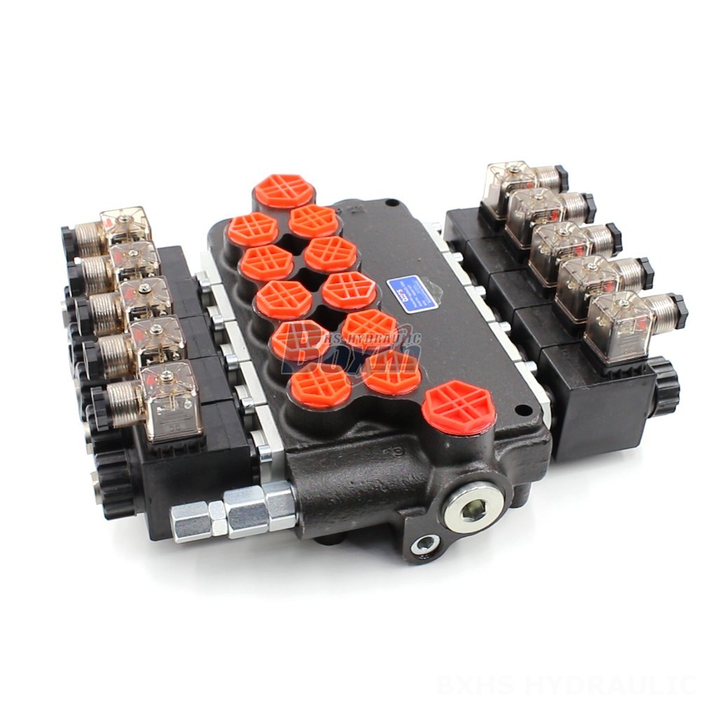 P80 Solenoid 5 Spool Monoblock Directional Valve | Manufacturer & Global Supplier main image