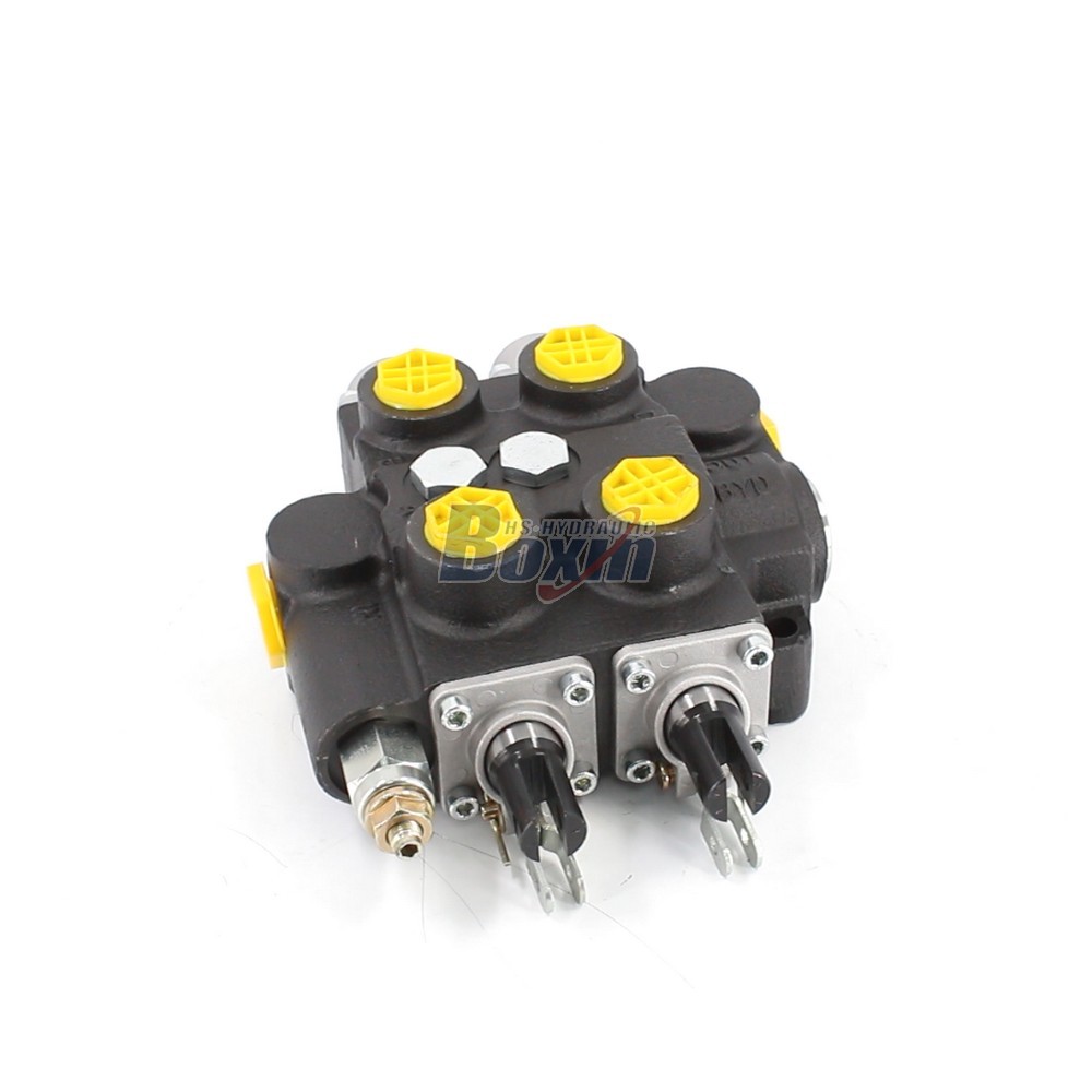Durable RD5200NPT-2OT 2 Spool Hydraulic Control Valve for Construction Equipment main image