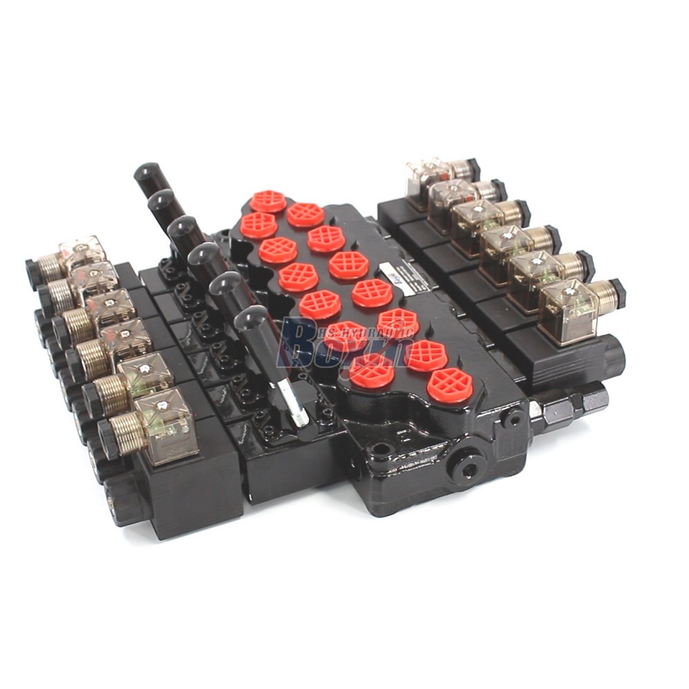 China Manufacturer Supply SD5-PG2 Solenoid 6 Spool Directional Valve cover photo