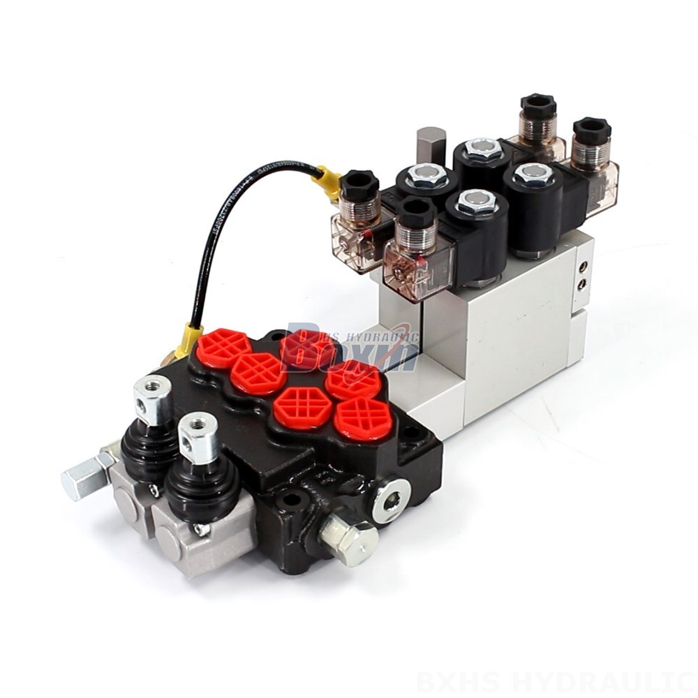 Seeking Global Distributors, Wholesalers, Agents for SD5 Electro-hydraulic 2 Spool Monoblock Directional Valve main image