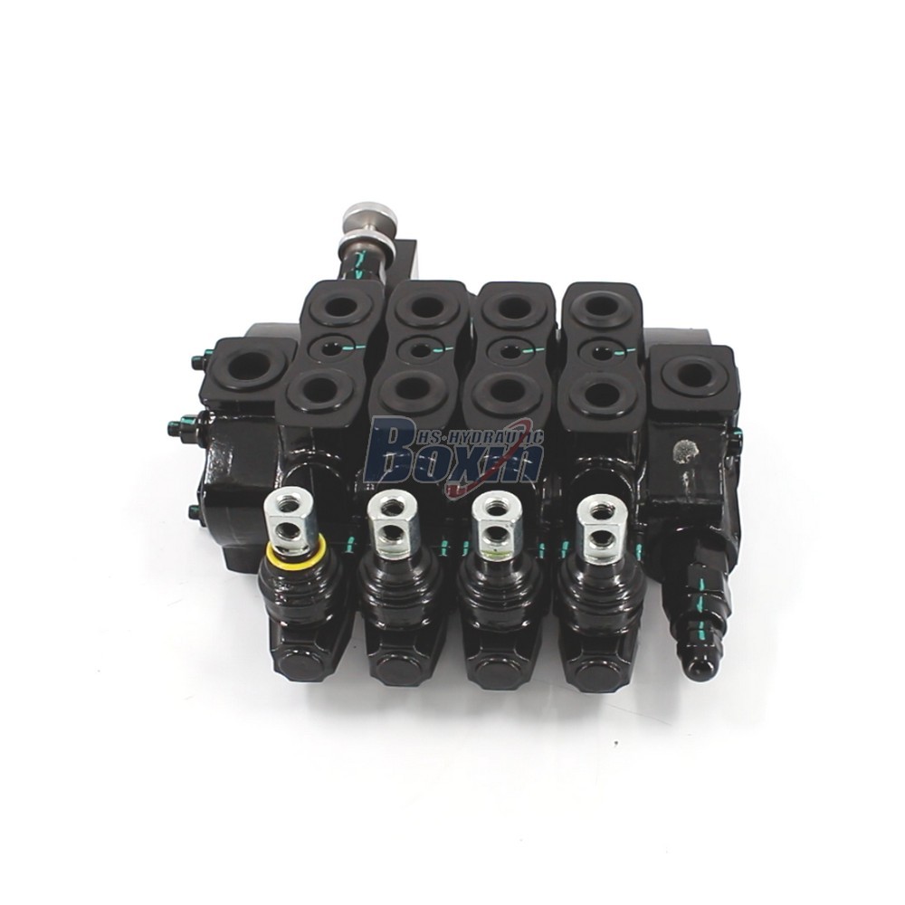 OEM and Custom SD8-OTAMW Manual 4 Spool Sectional Directional Valve with Private Label Services main image