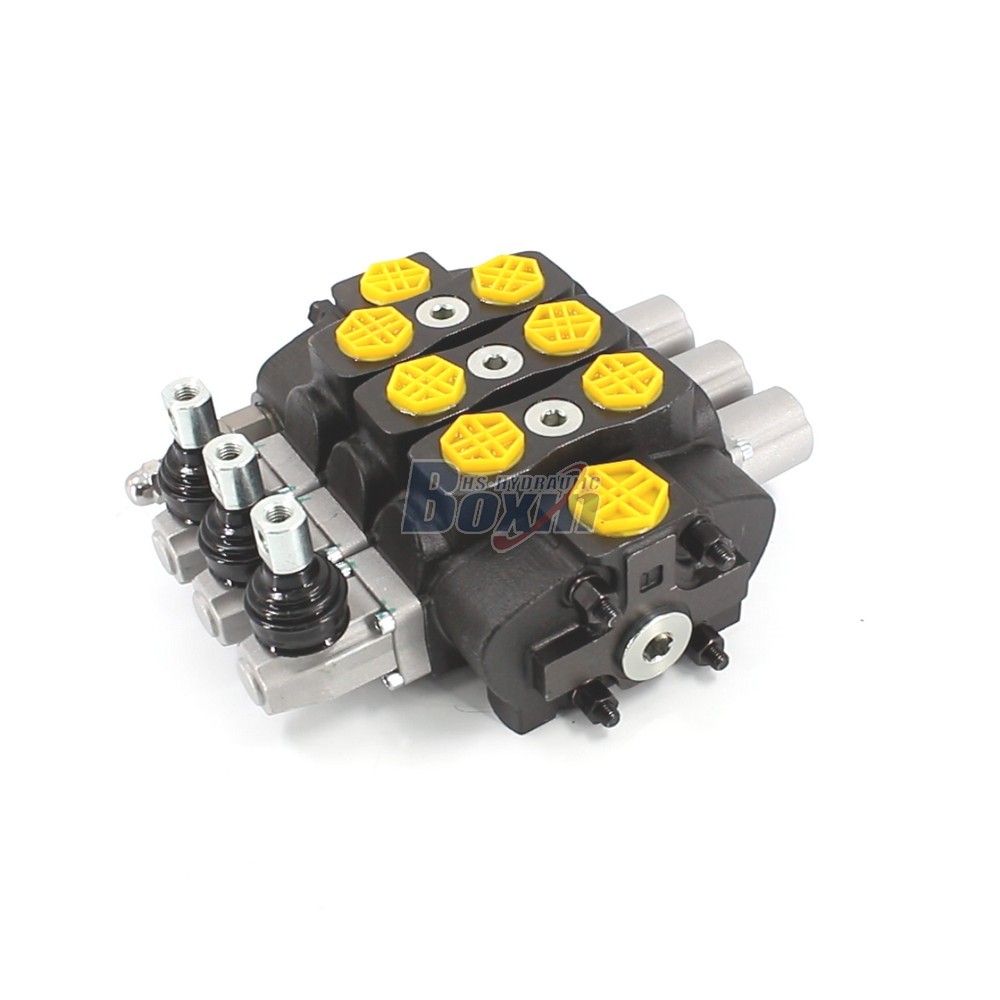 Industrial Grade SD8 Manual 3 Spool Directional Control Valve cover photo