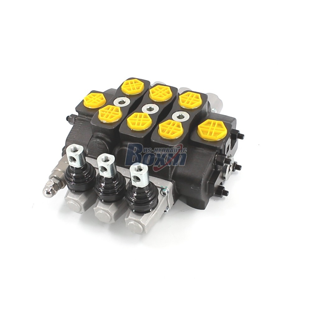 SD8 Manual 3 Spool Sectional Directional Valve for Hydraulic Systems main image