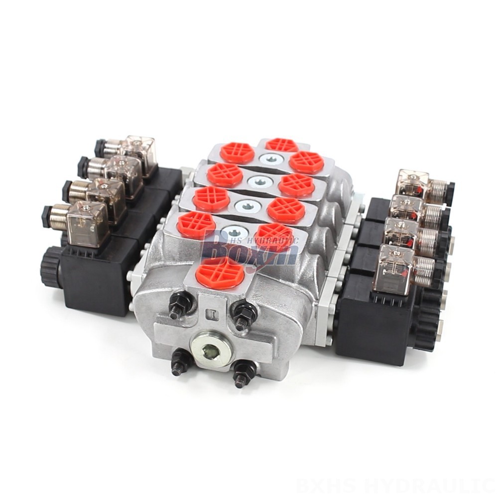 Partnership Opportunities: SD8 Solenoid 4-Spool Hydraulic Valve Distribution main image