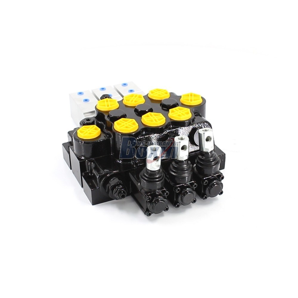 WZF-125 3 Spool Hydraulic Directional Valve with Manual Override main image