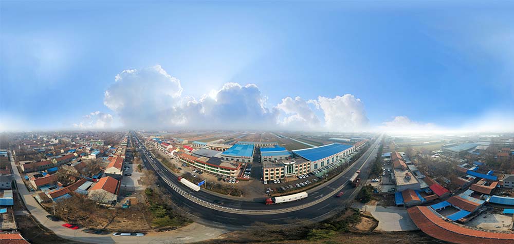 360° panoramavy av Boxinhuasheng Hydraulics fabrik