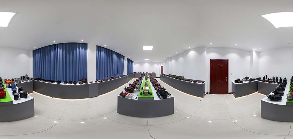 360° panoramavy av Boxinhuasheng Hydraulics fabrik