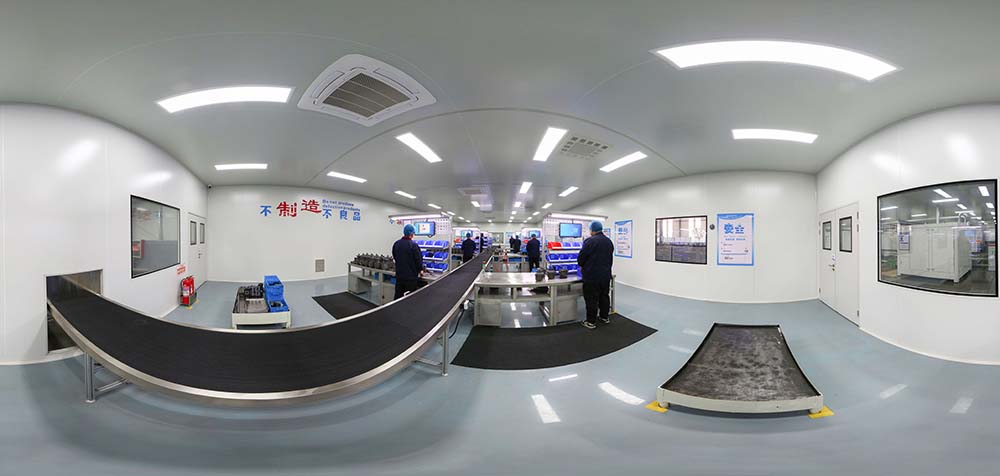 360° panoramavy av Boxinhuasheng Hydraulics fabrik